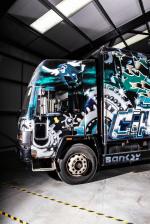 Volvo FL6 Turbo Zone Truck Art Car by Banksy 1988 года
